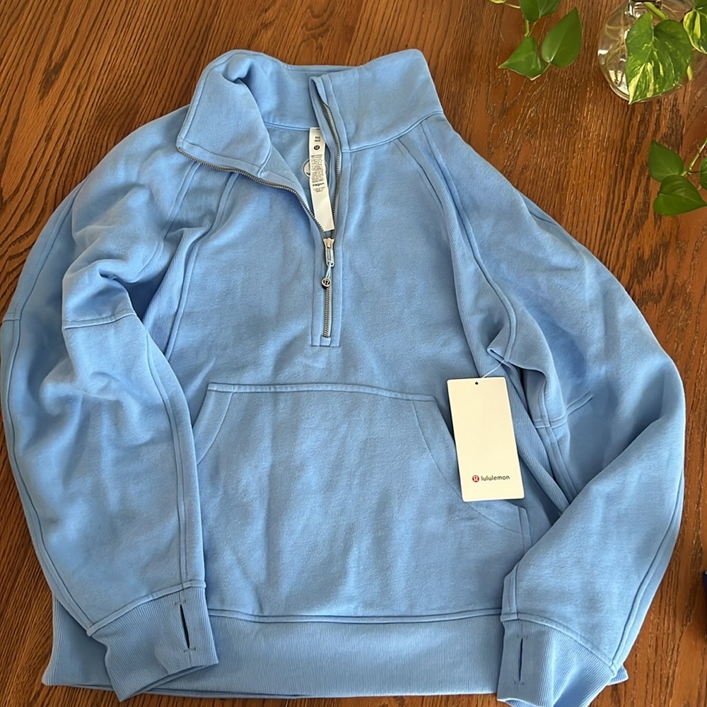 Lululemon Oversized Scuba Funnel Neck Half Zip